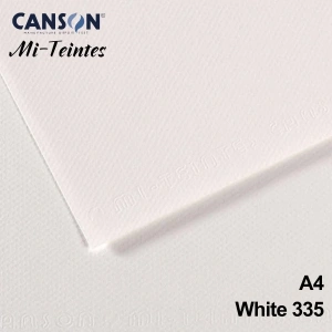 Mi-Teintes 160gr A4 335 White 3lü