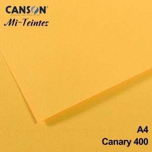 Mi-Teintes 160gr A4 400 Canary 3lü