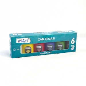 miArt Cam Boya Seti 6x30ml
