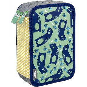 Mılan 081364nlgr Net&lıt Yeşil 3 Katlı Set Kalem Çantası