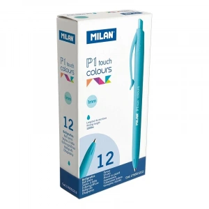 Mılan 176551212 P1 Touch Mavi Tükenmez Kalem - 12adet