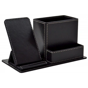 Mimaks Dk-155 3 Bölme Suni Deri Telefon Standtlı