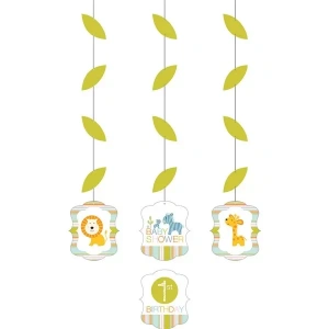 Mini Safari Partisi 3 Lü Asma Süs