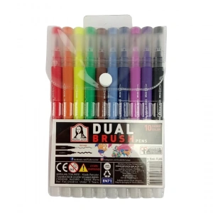 Mona Lisa Dual Brush - Fine 0.4mm 10 Renk FL05