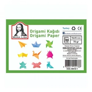 Monalisa Mn10-1 Origami Kağıdı 9x9cm 50 Yp