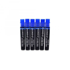 Mondo Permanent Kalem Kartuşu Mavi 6lı Set