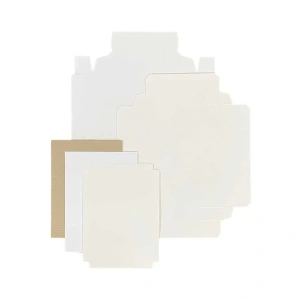 Montajsız Çikolata Kutusu (beyaz) 750 Gr - 25 Adet