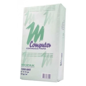 MOPAK SÜREKLİ FORM KANTAR FİŞİ 6x16 2 NÜSHA 1000Lİ