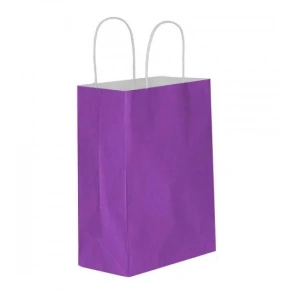 MOR KAĞIT HEDİYE VE ALIŞVERİŞ ÇANTASI (31X12X41) 2000 adet