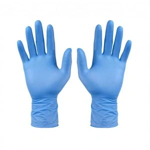 Muayene Eldiveni Mavi Nitril S Beden