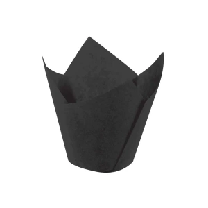 Muffin Cupcake Mini Kek Kalıbı Kapsülü (siyah) Tulip - 200 Adet