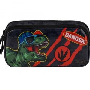 Muggle Kalem Çantası Danger Dino Siyah Mu-9284