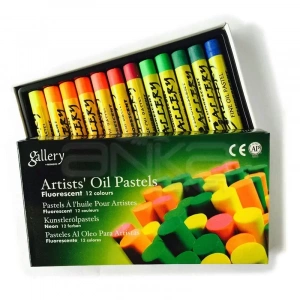 Mungyo Gallery Yağlı Pastel Floresan Renkler 12li Mop-12f