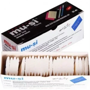 Muşi Çizgi Taşı Beyaz Renk 25 Adet
