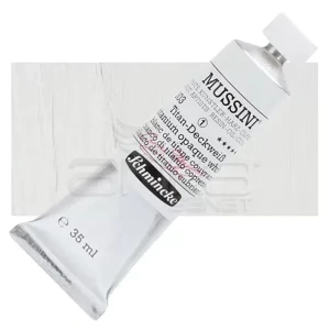 Mussini 35ml Yağlı Boya Seri:1 No:103 Titanium Opaque White