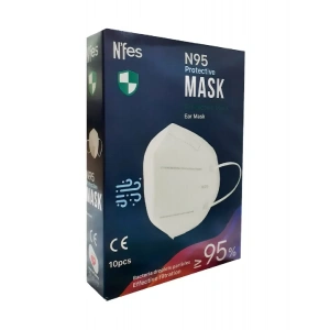 Nfes N95 Maske Ffp2 Nr Özellikli Ce Ve Iso Sertifikalı 10 Adet