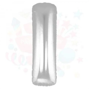 Nedi Balon Folyo 40 Harf Gümüş I 00850