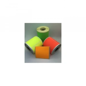 Neon Etiket100x100 400´lü (yeşil)