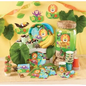 Neşeli Safari Partisi 24 Kişilik Mega Parti Seti