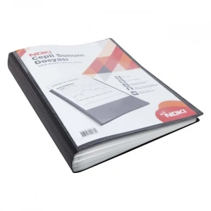 Noki 641100-n Cepli Sunum Dosyası A4 Siyah 100lü