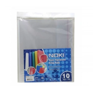 Noki Hazır Kitap Kabı Şeffaf 10 Lu  60170-10