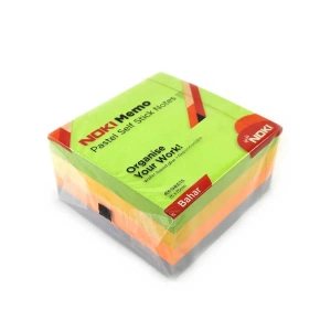 Noki Küp Blok Memo 75x75 mm Pastel