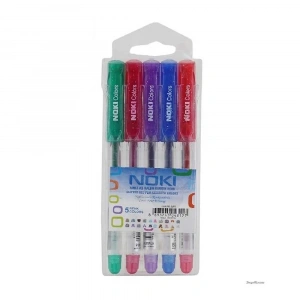 Noki Simli 5’Li Jel Kalem Karışık Renk 1mm Sjp-5