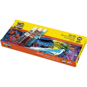 NOVA COLOR 10 RENK AKRİLİK BOYA TÜP 7 gr NC-287