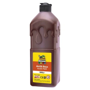 Nova Color Akrilik Boya 1000gr 227 Kahve