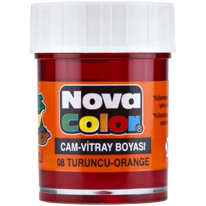 NOVA COLOR CAM BOYASI TURUNCU SU BAZLI NC-156