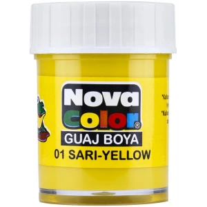 NOVA COLOR GUAJ BOYA SARI ŞİŞE NC-103