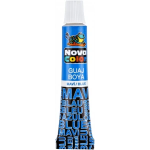 NOVA COLOR GUAJ BOYA TÜP MAVİ NC-117