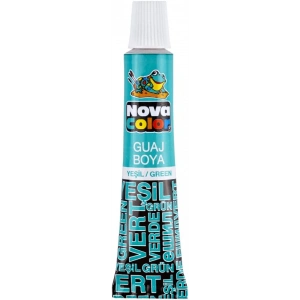 NOVA COLOR GUAJ BOYA TÜP YEŞİL NC-118