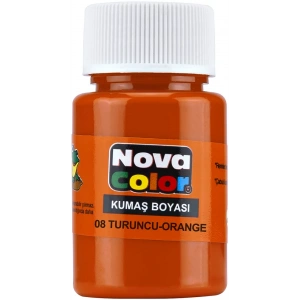 NOVA COLOR KUMAŞ BOYASI TURUNCU NC-166