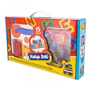 Nova Color Oyun Hamuru 15 Parça Kalıp Seti Nc-850