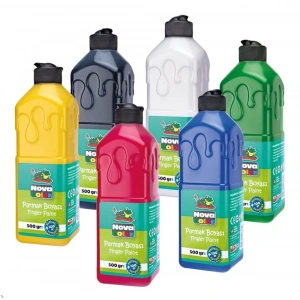 Nova Color Parmak Boyası 6 Renk x 500 gr.