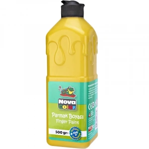 NOVA COLOR PARMAK BOYASI SARI 500 Gr NC-370
