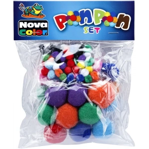 Nova Color Ponpon Set Nc-350