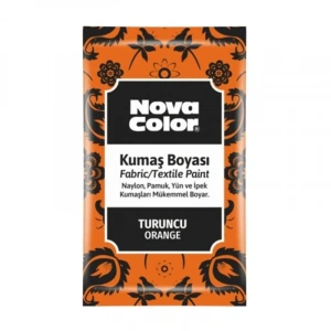 Nova Color Toz Kumaş Boyası 12g Turuncu