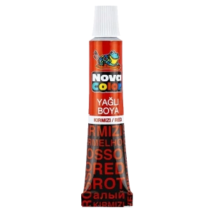 Nova Color Yağlı Boya Tüp Kırmızı NC-128