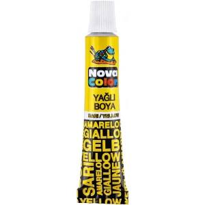 NOVA COLOR YAĞLI TÜP SARI NC-127