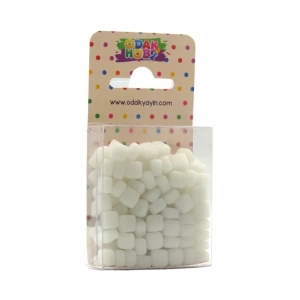 Odak Hobi Mozaik Taşı 75gr 4-7mm Beyaz