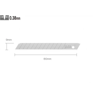 Olfa Ab-10 Standart Dar Maket Bıçağı Yedeği (10 Lu)