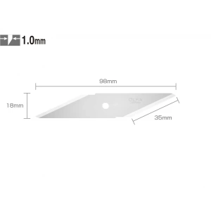 OLFA CKB-1 Çift Yönlü Maket Bıçağı Yedeği (2 li)