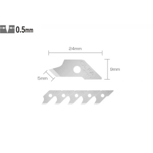Olfa Cob-1 Maket Bıçağı Yedeği (15 Li)