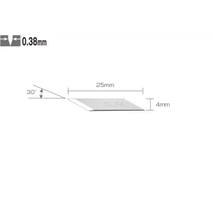 OLFA KB-5/30 Kretuar Bıçağı Yedeği 30lu Tüp