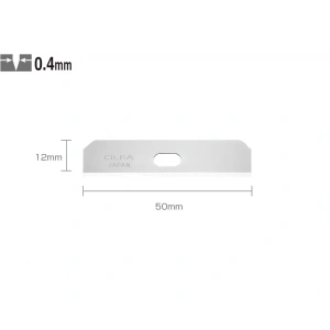 OLFA SKB-7/10B Çift Yönlü Emniyetli Maket Bıçağı Yedeği (10 lu)