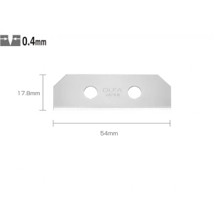 Olfa Skb-8/10b Çift Yönlü Emniyetli Maket Bıçağı Yedeği (10 Lu)