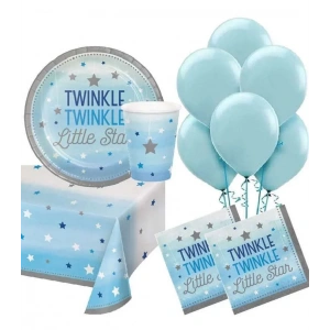One Little Star Mavi 16 Lı Parti Seti