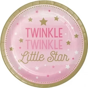 One Little Star Pembe  8 Li Tabak